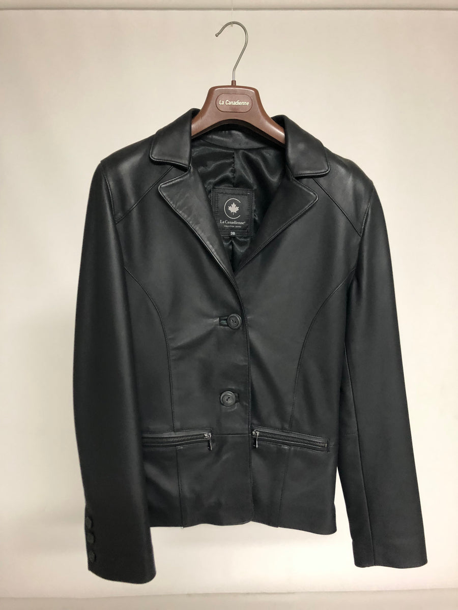 Veste en cuir 38/M